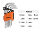 Juego de 10 llaves bristol métricas con organizador Truper 15536 - Miniatura 3 | aztools.co