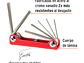 Juego 7 llaves bristol en pulgadas tipo navaja, cuerpo de lámina Truper 15560 - Miniatura 2 | aztools.co