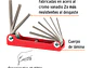 Juego de 9 llaves bristol, tipo navaja, cuerpo de lámina, std Truper 15566 - Miniatura 2 | aztools.co