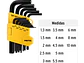 Juego de 13 llaves bristol métricas c/organizador, Pretul 21857 - Miniatura 3 | aztools.co