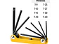 Juego de 8 llaves torx tipo navaja, cuerpo de lámina, Pretul 21395 - Miniatura 3 | aztools.co