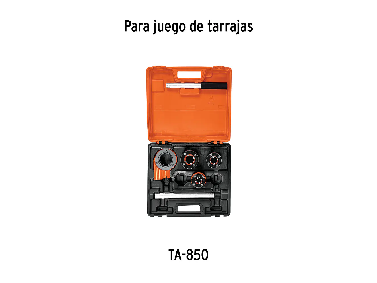 Cabezal para dado para tarrajas de 3/8 hasta 1-1/4