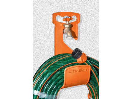 Gancho plástico para manguera de jardín, naranja Truper 100173 - Foto 4 | aztools.co