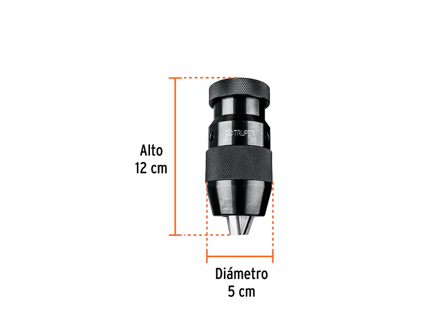 Mandril 5/8' para taladro de piso Truper 15478 - Foto 2 | aztools.co