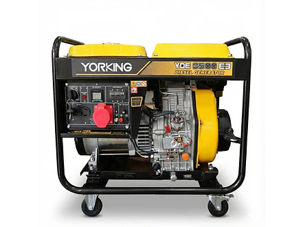Planta Eléctrica Diésel Trifásica 7kVA YORKING YDE8500E3 Abierta - Foto 1 | aztools.co