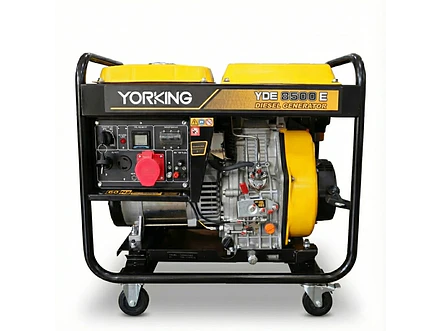 Planta eléctrica diésel bifásica 6.5KW YORKING YDE8500E - Foto 1 | aztools.co