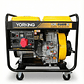 Planta eléctrica diésel bifásica 6.5KW YORKING YDE8500E - Miniatura 1