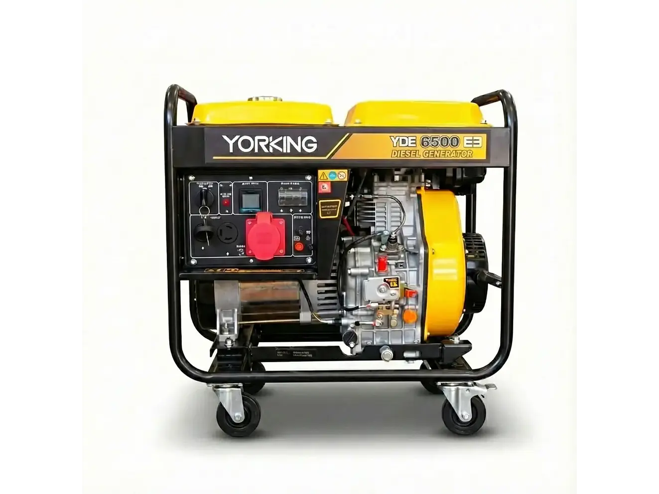 Planta Eléctrica Diésel Yorking YDE6500E3 7 kVA Trifásica - Foto 1 | aztools.co
