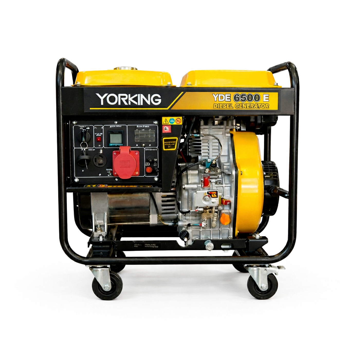 Planta Eléctrica Diésel 5kVA Bifásica YORKING YDE6500E Abierta 1