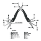 Multiherramienta 12 funciones, Pretul 24106 - Miniatura 2