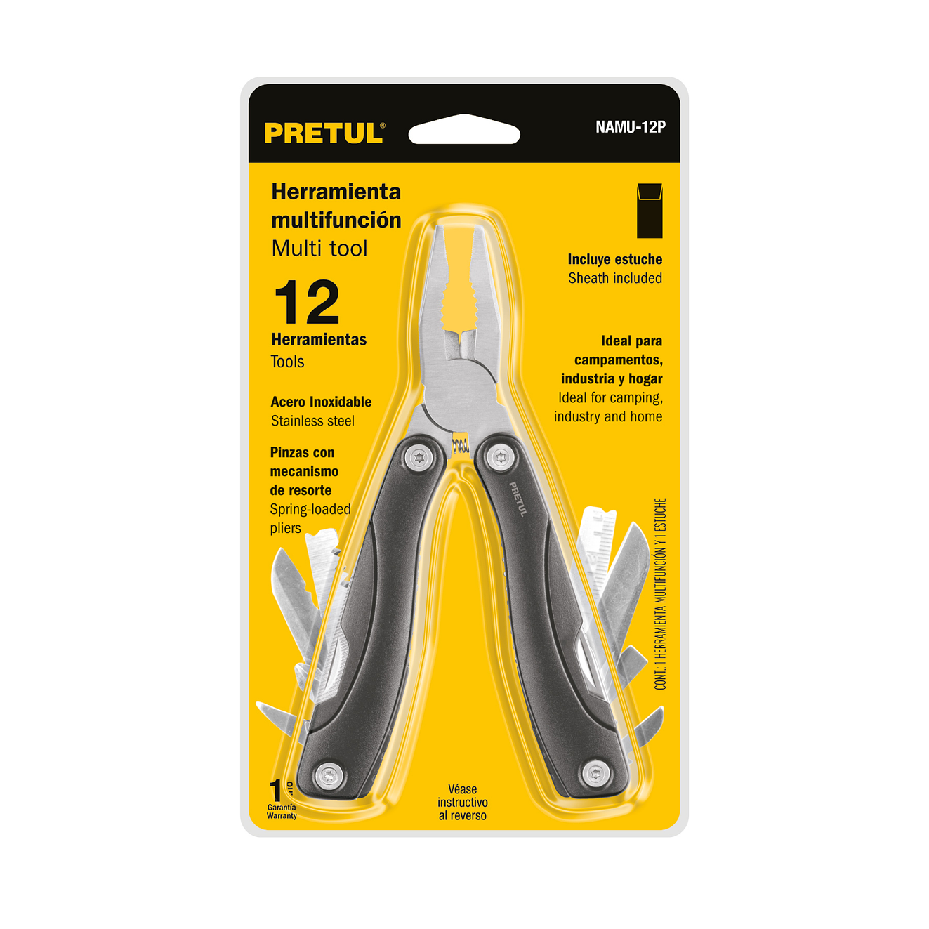 Multiherramienta 12 funciones, Pretul 24106 4
