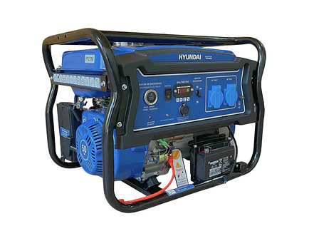 Generador Eléctrico Hyundai HYDG4950E, 4000W, a Gasolina Monofásica - Foto 2 | aztools.co