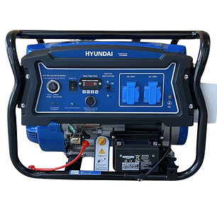 Generador Eléctrico Hyundai HYDG4950E, 4000W, a Gasolina Monofásica
