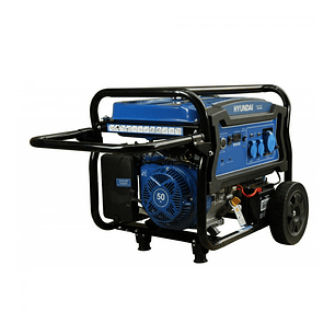 Generador Eléctrico Hyundai HYDG7750E 6250W a Gasolina, Monofásica 