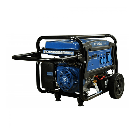 Generador Eléctrico Hyundai HYDG7750E 6250W a Gasolina, Monofásica  1