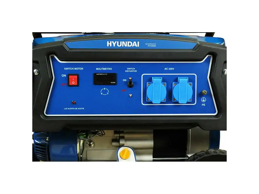 Generador Eléctrico HYUNDAI HYDG3050E 2500W Gasolina - Foto 3 | aztools.co