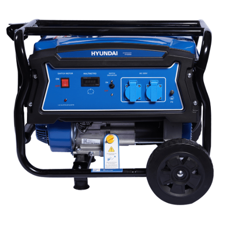 Generador Eléctrico HYUNDAI HYDG3050E 2500W Gasolina 1