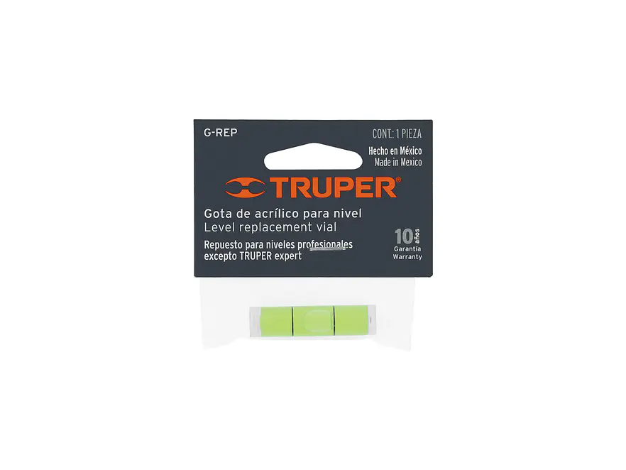 Gotas de repuesto para nivel Truper 17042 - Foto 3 | aztools.co