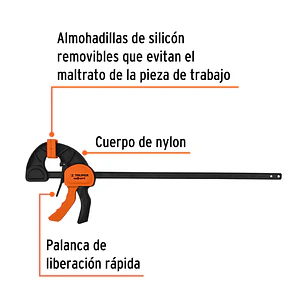 Prensa de Ajuste Rápido Truper 102629, 18