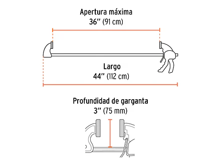 Prensa de Ajuste Rápido 36
