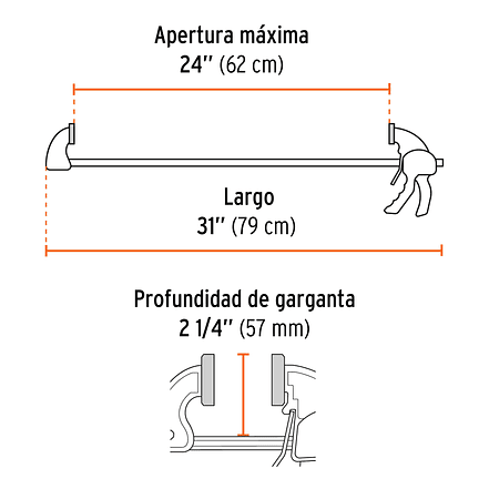 Prensa con Ajuste Rápido 24