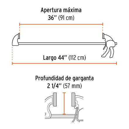 Prensa con Ajuste Rápido 36