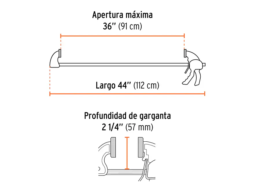 Prensa con Ajuste Rápido 36