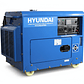 Planta Eléctrica Hyundai HYLDG6000S 5500W / 5.5 Kva Diésel, Monofásica y Cabinada - Miniatura 1
