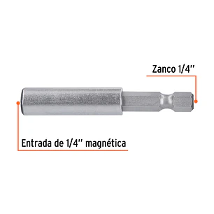 Estuche con 5 Extensiones Magnéticas Truper 11867, de 60 mm