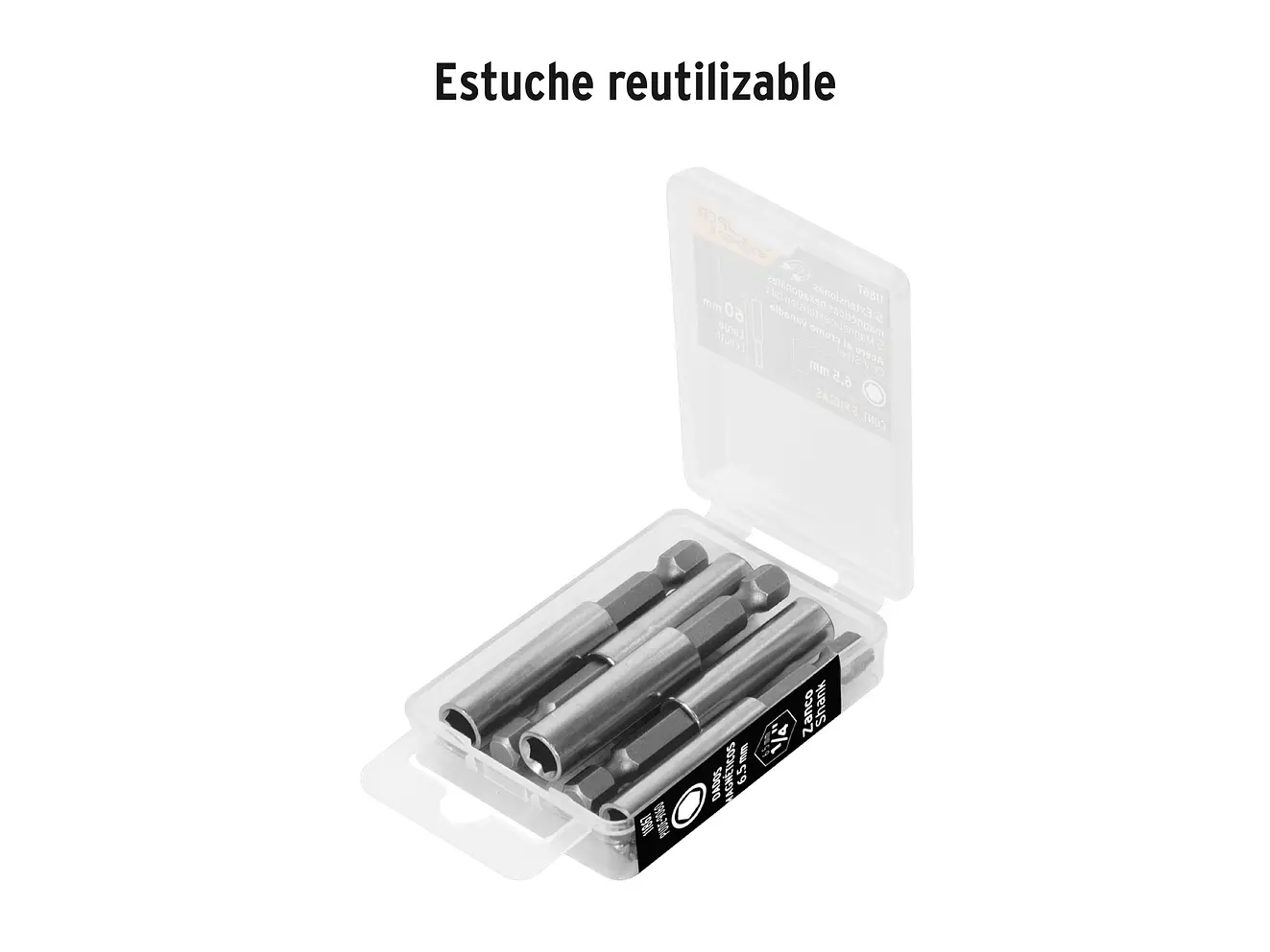 Estuche con 5 Extensiones Magnéticas Truper 11867, de 60 mm - Foto 4 | aztools.co