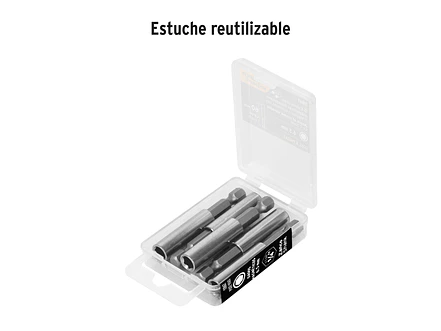 Estuche con 5 Extensiones Magnéticas Truper 11867, de 60 mm - Foto 4 | aztools.co