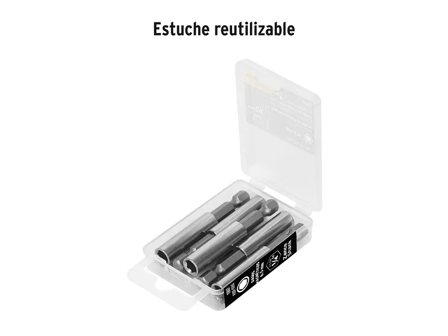 Estuche con 5 Extensiones Magnéticas Truper 11867, de 60 mm - Foto 4 | aztools.co