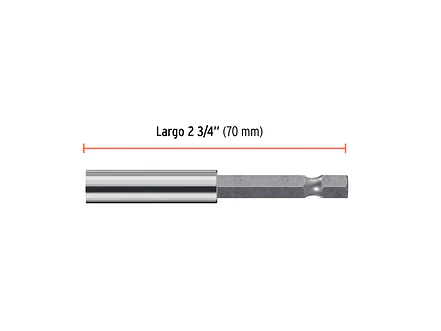 Estuche con 5 Extensiones Magnéticas Truper 11869, de 70 mm - Foto 4 | aztools.co