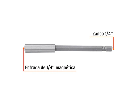 Estuche con 5 Extensiones Magnéticas Truper 11871, de 100 mm - Foto 3 | aztools.co