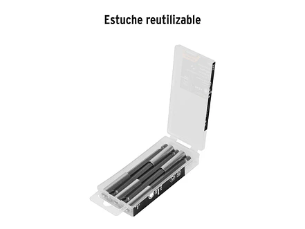 Estuche con 5 Extensiones Magnéticas Truper 11871, de 100 mm - Foto 5 | aztools.co