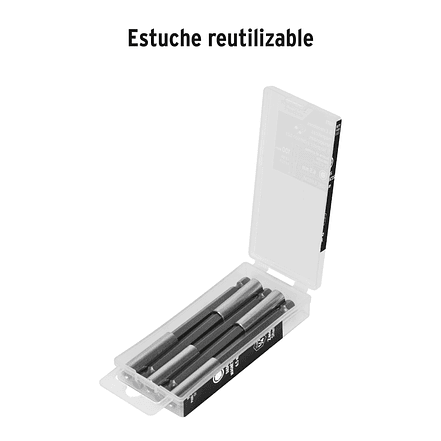 Estuche con 5 Extensiones Magnéticas Truper 11871, de 100 mm 5