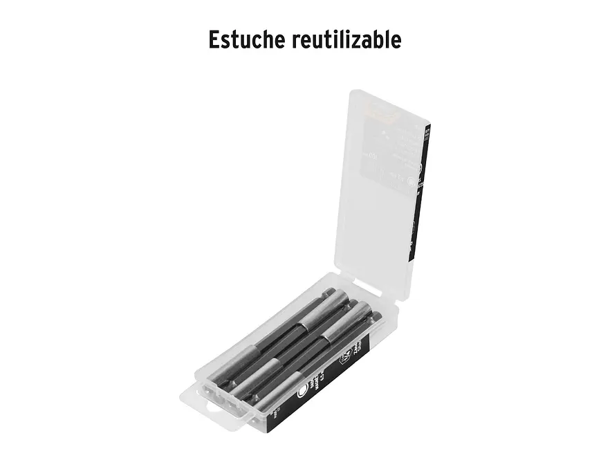 Estuche con 5 Extensiones Magnéticas Truper 11871, de 100 mm - Foto 5 | aztools.co