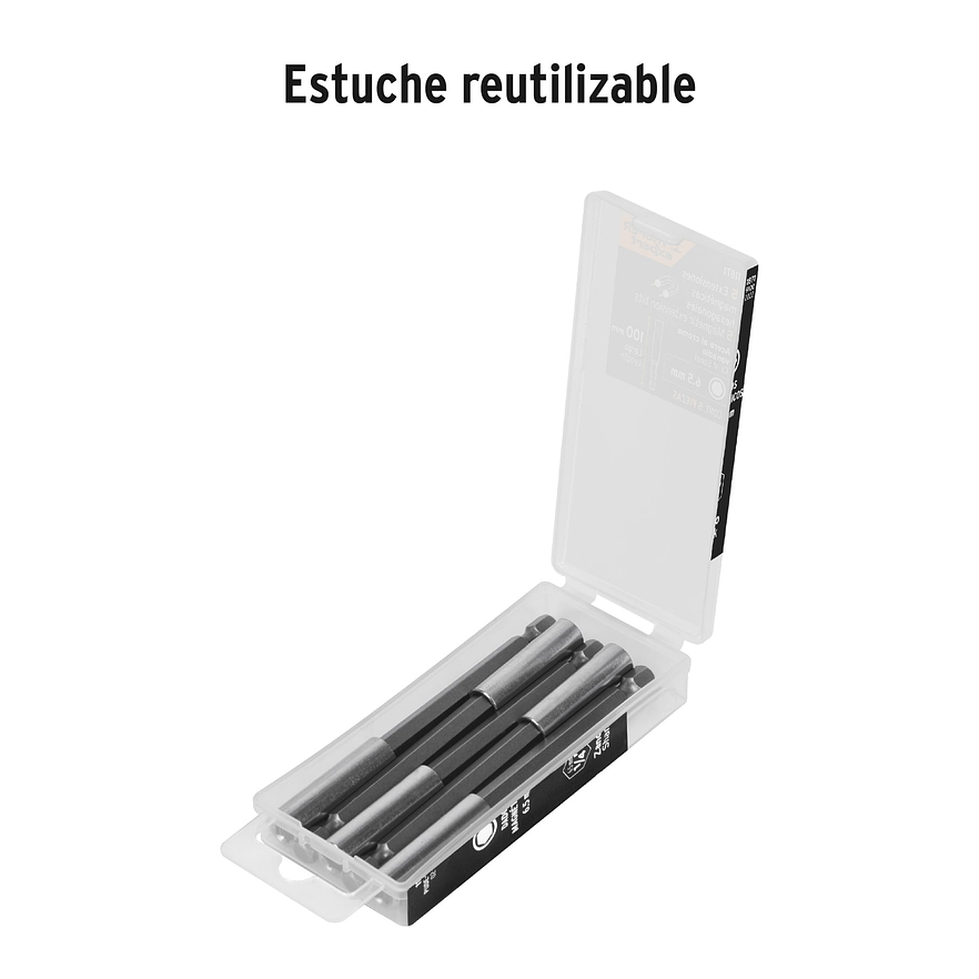 Estuche con 5 Extensiones Magnéticas Truper 11871, de 100 mm 5