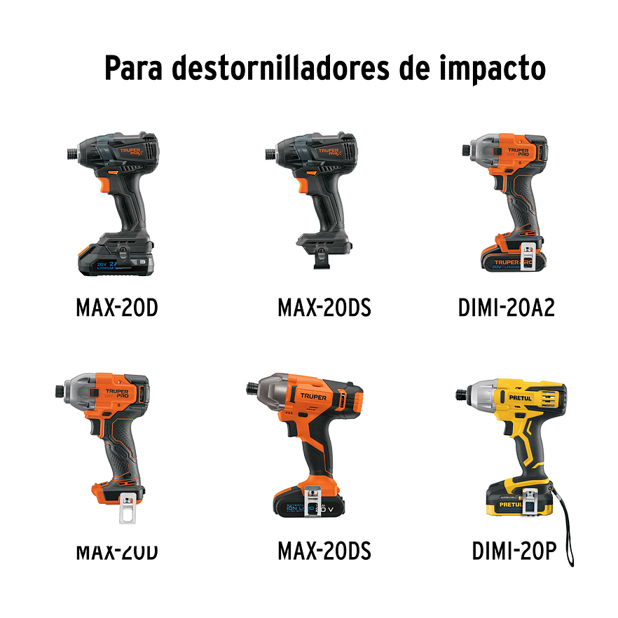 Adaptador para Destornilladores de Impacto 1/4