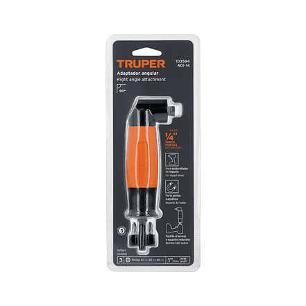 Adaptador para Destornilladores de Impacto 1/4