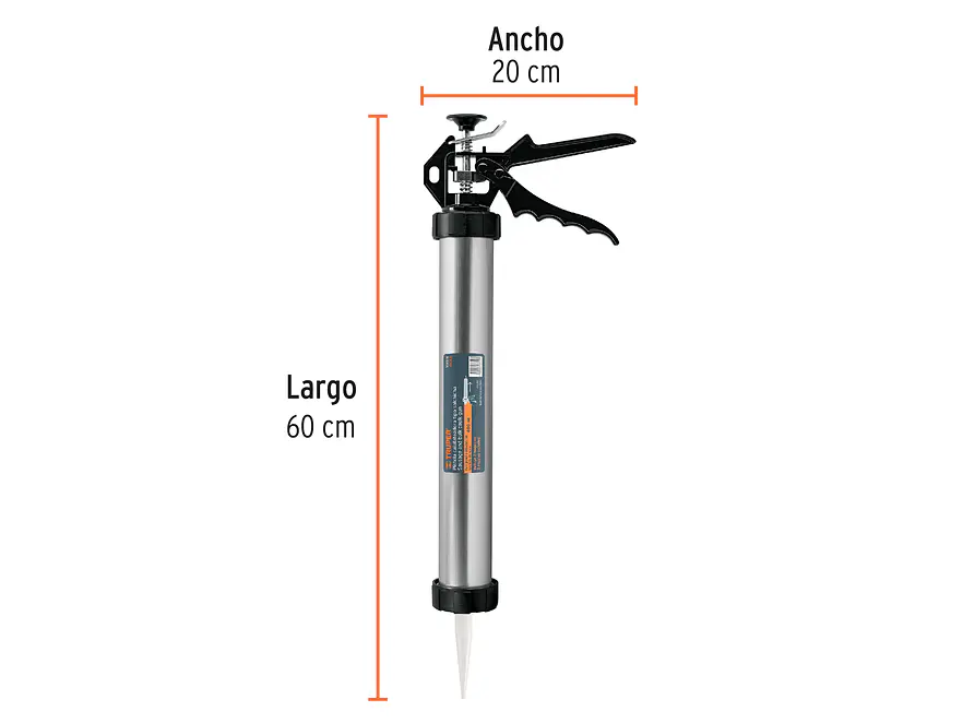 Pistola calafateadora para salchicha de 600 ml Truper 101931 - Foto 3 | aztools.co