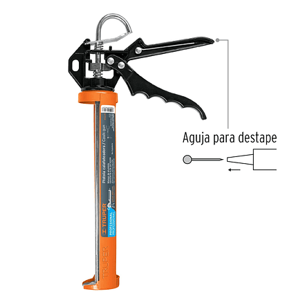 Pistola calafateadora reforzada Truper 101280 2