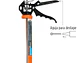 Pistola calafateadora reforzada Truper 101280 - Miniatura 2 | aztools.co
