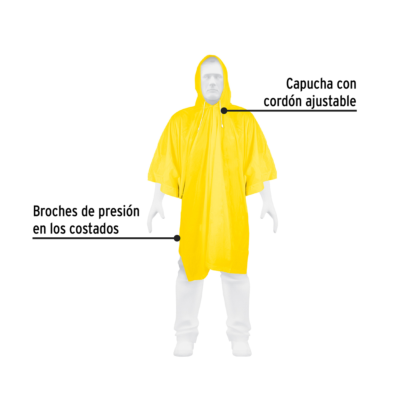 Poncho unitalla, Pretul 21541 2
