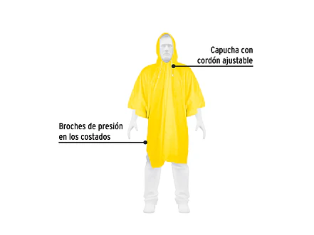 Poncho unitalla, Pretul 21541 - Foto 2 | aztools.co