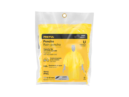 Poncho unitalla, Pretul 21541 - Foto 3 | aztools.co