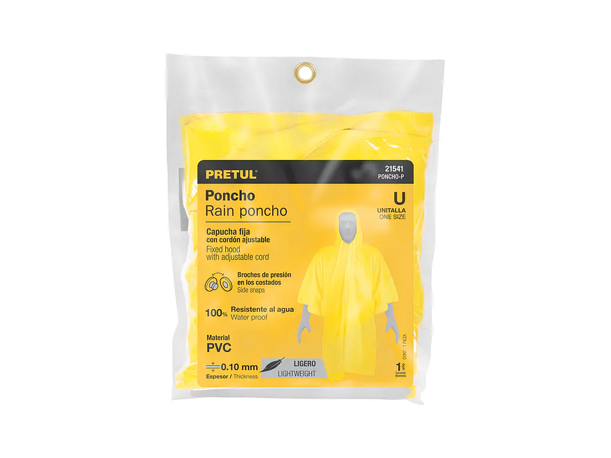 Poncho unitalla, Pretul 21541 - Foto 3 | aztools.co