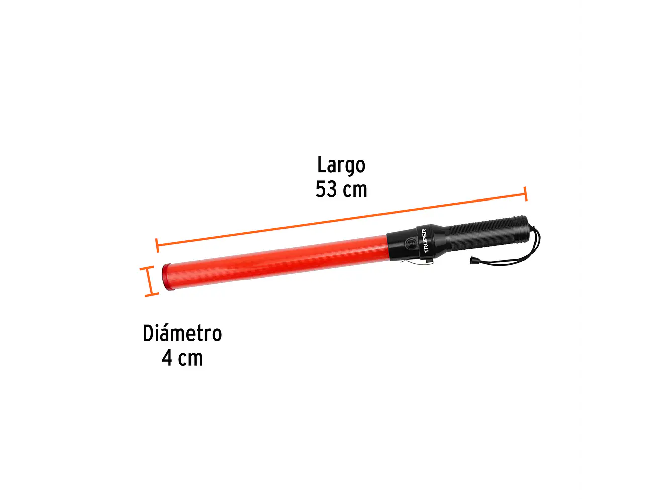 Bastón Luminoso Truper 101219, 53 cm, con Luz LED - Foto 3 | aztools.co