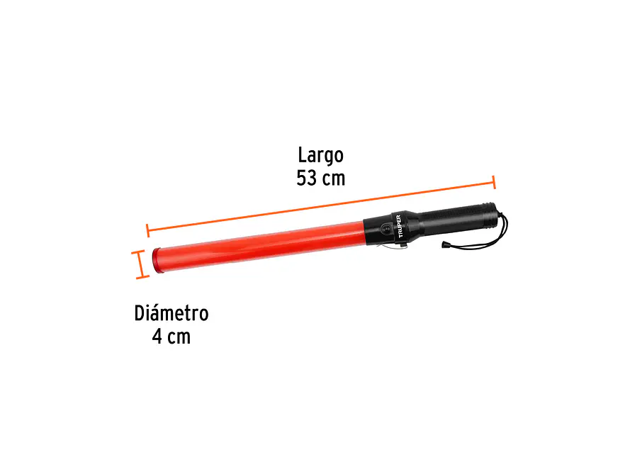 Bastón Luminoso Truper 101219, 53 cm, con Luz LED - Foto 3 | aztools.co