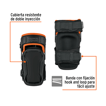 Rodilleras de estabilización con soporte para muslos, Truper 103372 2